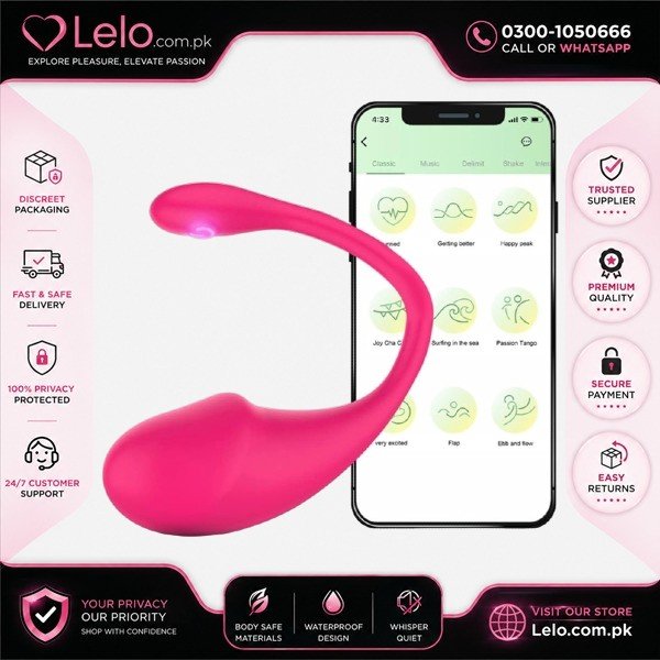 App Control Classic Egg Vibrator In Pakistan