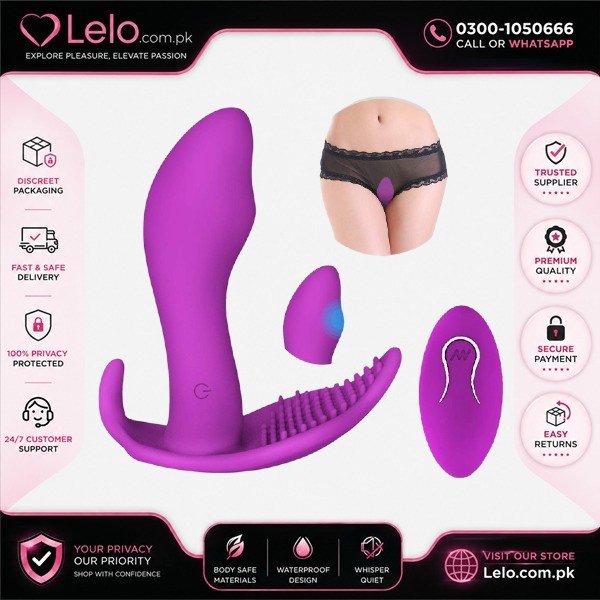 Butterfly Panty Vibrator With Remote In Pakistan