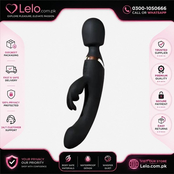 Double Ended 2 In 1 Wand Vibrator In Pakistan