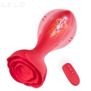 Inflatable Rose Vibrating Butt Plug In Pakistan