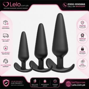 Long Session Silicone Butt Plugs Set In Pakistan