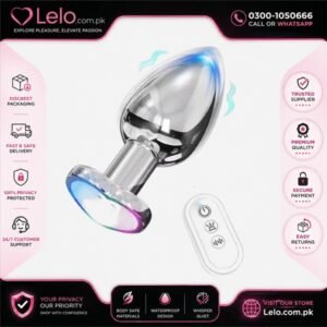 Luminous Vibrating Butt Plug In Pakistan
