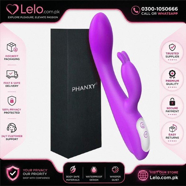 Silicone Rabbit Heating Vibrator In Pakistan