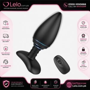 Strong Vibrating Butt Plug With Remote In Pakistan