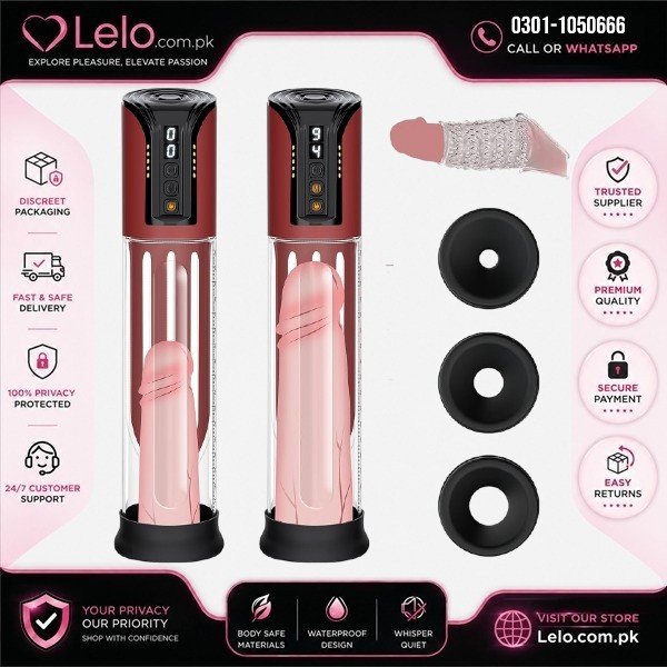 Automatic Male Penis Pump Sex Toys In Pakistan