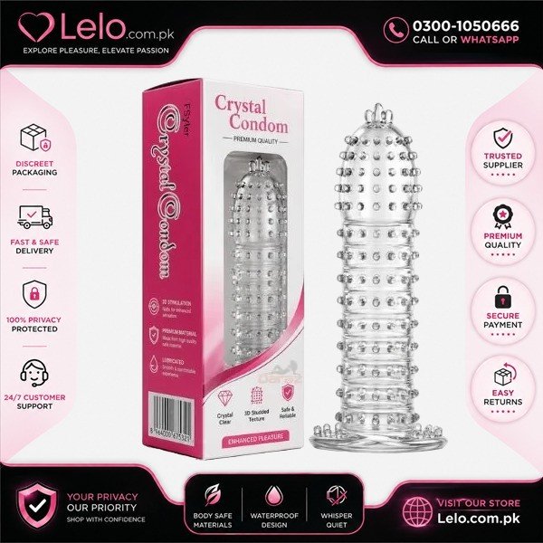 Crystal Silicone Condom In Pakistan