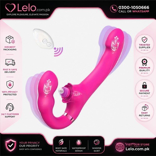 Double Ended Strap on Vibrator In Pakistan