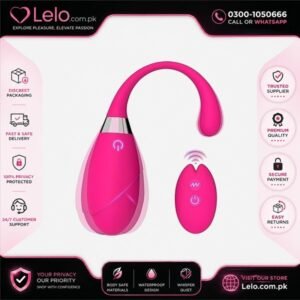Pink Egg Vibrator With Remote In Pakistan