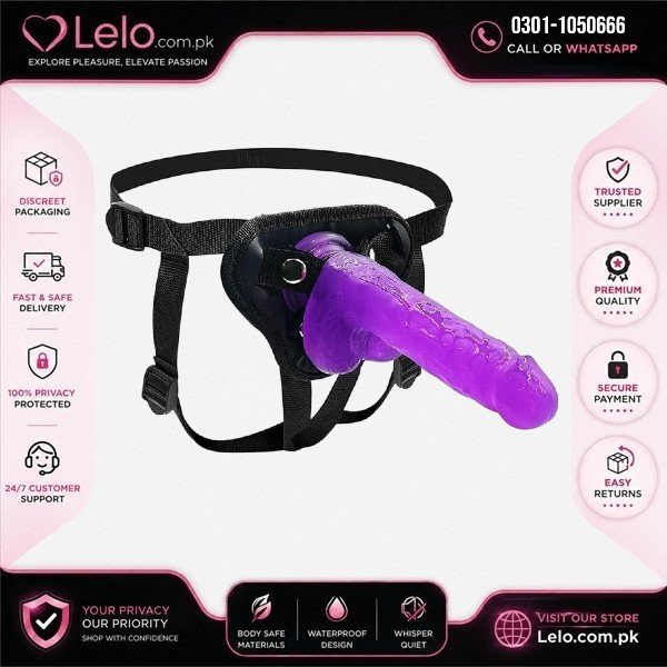 Strap On Dildo Harness Sex Toy For Women in Pakistan