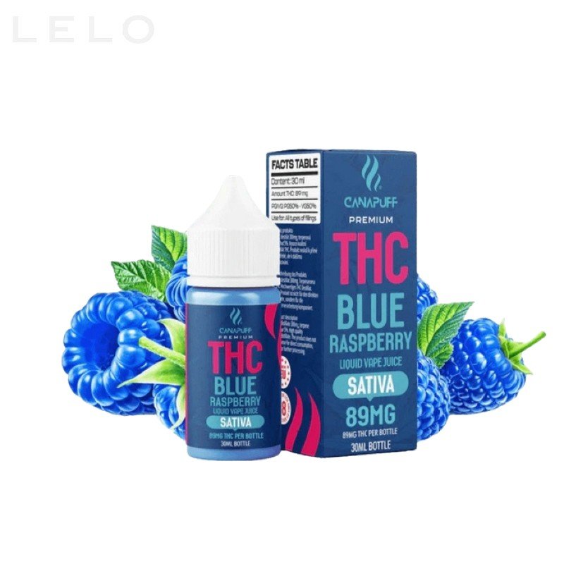THC Liquid 89mg Blue Raspberry In Pakistan