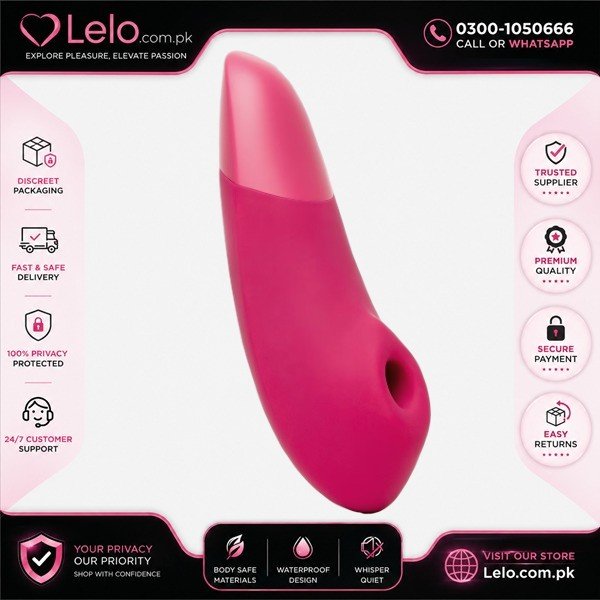 Womanizer Enhance Pink Pleasure Air Clitoral Vibrator In Pakistan