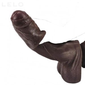 10 Inch Realistic Black Suction Cup Dildo Toy (1)