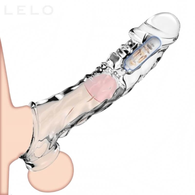 10 Inch Vibrator Penis Sleeve Sex Toy (1)