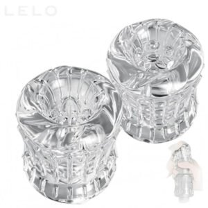 2 Piece Spinner Egg Male Masturbator Set Sex Toy (1)
