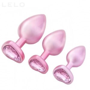 3 PCS Crystal Base Anal Plug Training Set for Beginners (1)