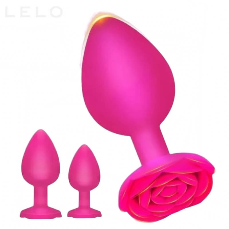 3 Piece Anal Plug Training Set for Beginner (1)