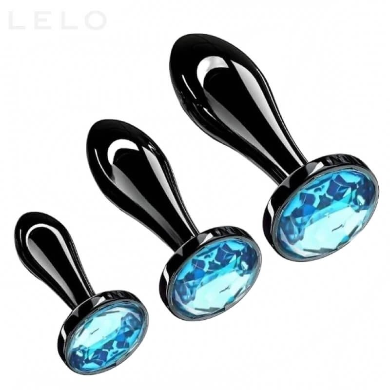 3 Piece Metal Anal Butt Plug Set for Beginners (1)