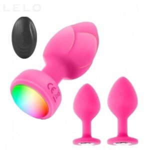 3 Piece Vibrating Anal Butt Plug Set for Women (1)