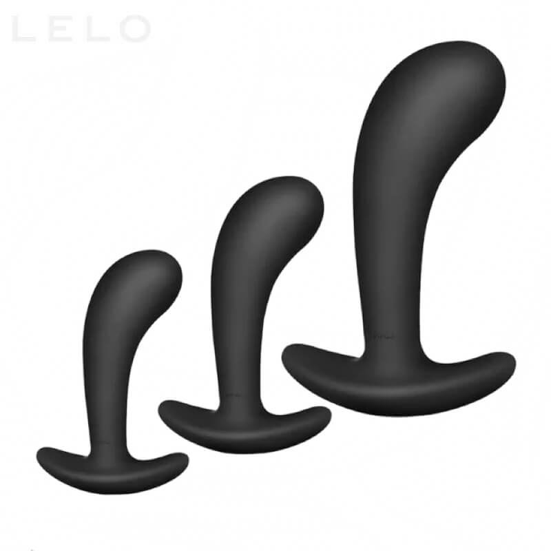 3 Silicone Anal Plugs Training Set for Women (1)