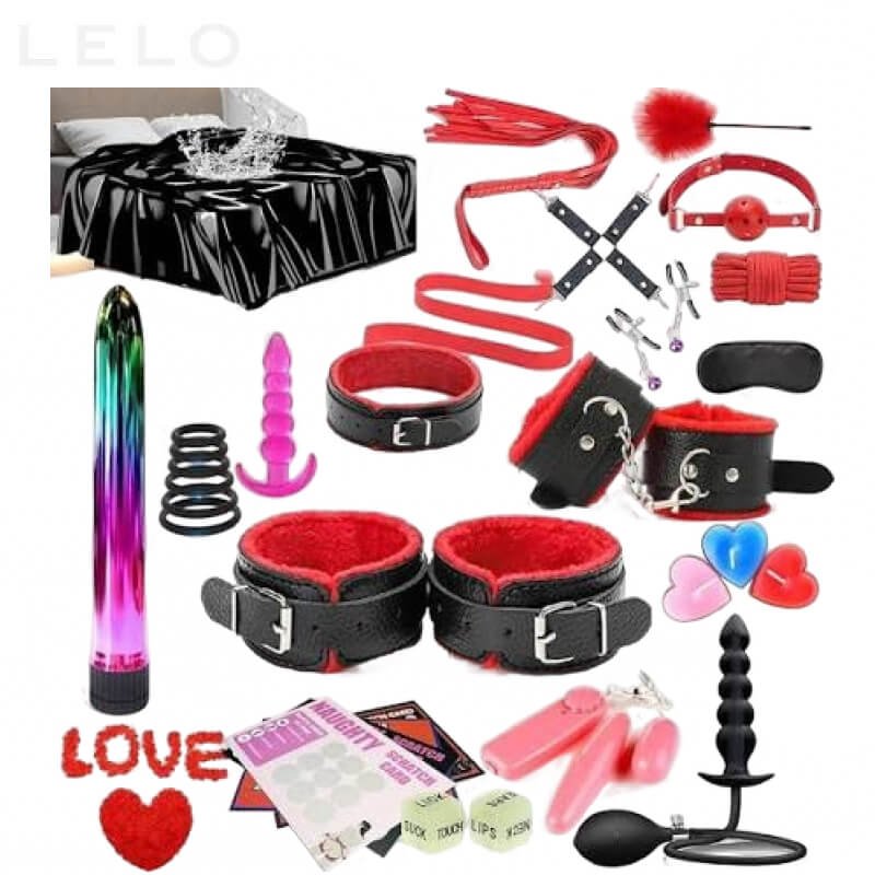 31 PCS BDSM Restraints Kit Sex Toy for Couples (1)
