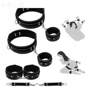 4 PCS BDSM Bondage Restraints Kit with Handcuffs