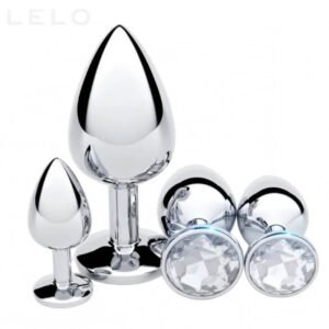 4 PCS Stainless Steel Anal Plug Kit (1)