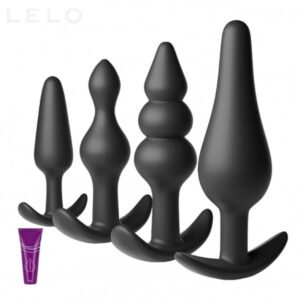 4 Shape Silicone Anal Plug Training Kit (1)