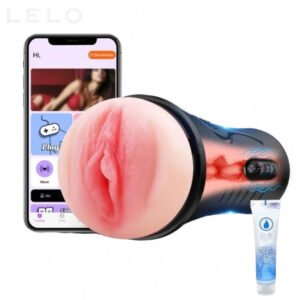 7 Inch Vibrating Male Masturbator with Realistic Sleeve (1)