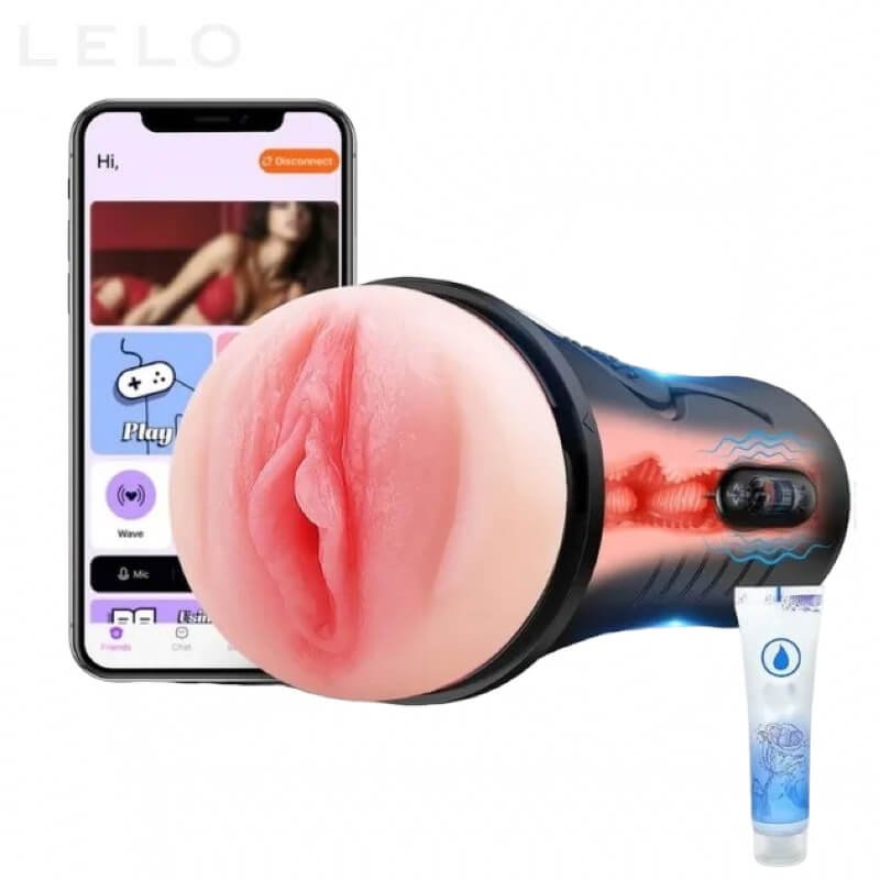 7 Inch Vibrating Male Masturbator with Realistic Sleeve (1)