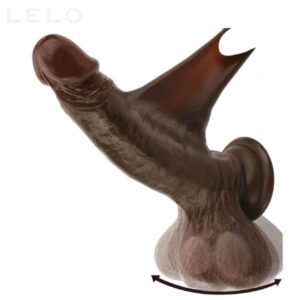 9 Inch Black Suction Cup Dildo for Couples (1)