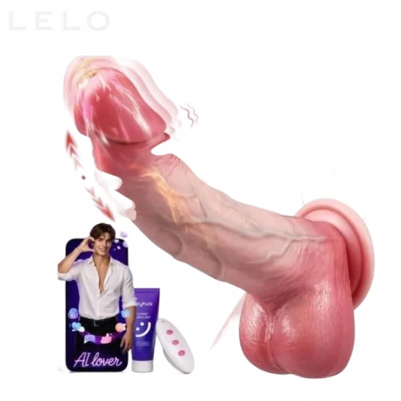 9 Inch Thrusting Dildo Vibrator Toy for Women (1)