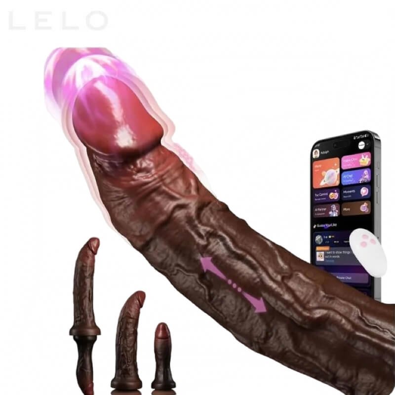 9 Mode Detachable Thrusting Dildo Vibrator Toy (1)
