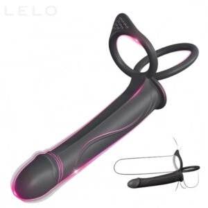 Adult Double Vibrating Anal Dildo for Couples (1)