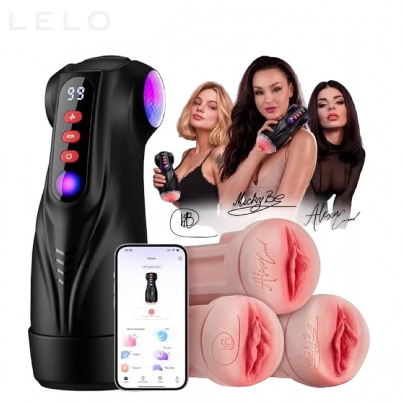 App Controlled Sucking Male Masturbator with Vibration (1)
