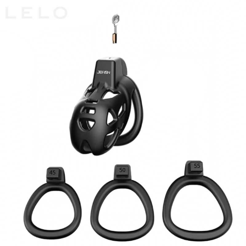 Buy Male Chastity Cage with 3 Adjustable Rings (1)