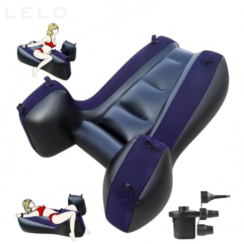 Inflatable Adult Position Sofa with Electric Pump (1)