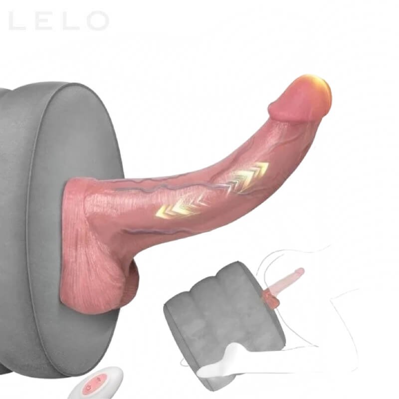 Inflatable Sex Cushion Pillow with Dildo Vibrator (1)
