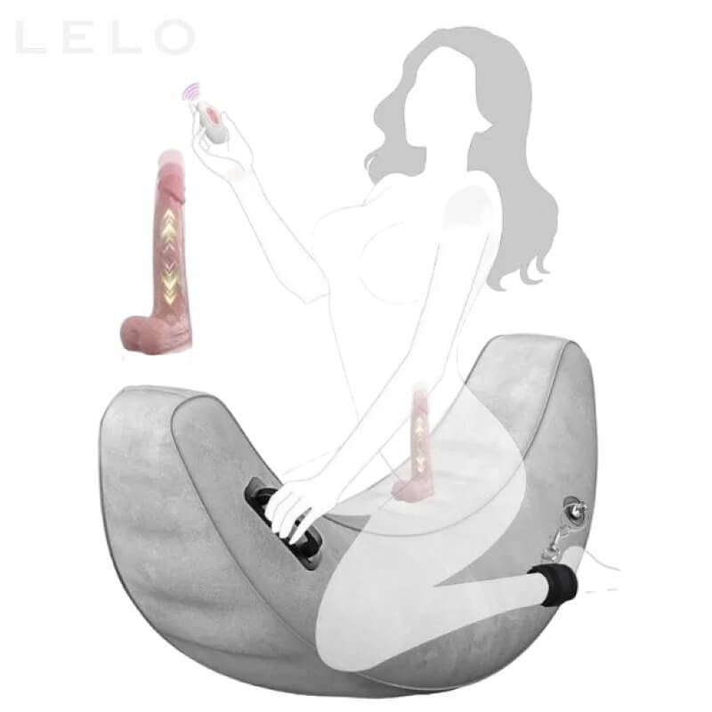 Inflatable Sex Position Pillow with Vibrator Dildo (1)