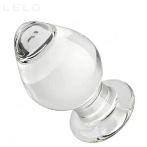 Large Crystal Glass Anal Plug Sex Toy (1)