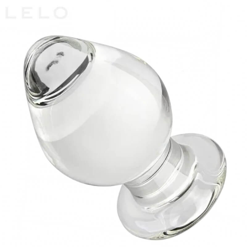 Large Crystal Glass Anal Plug Sex Toy (1)