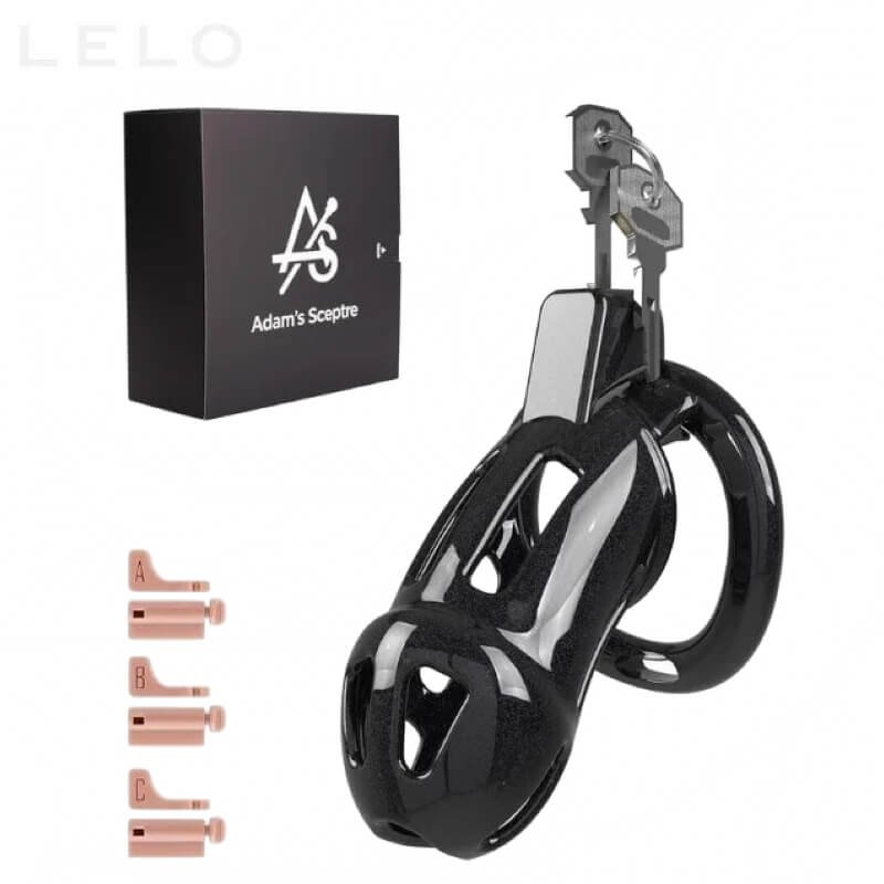 Premium Male Chastity Cage Set with Invisible Lock (1)