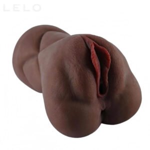 Realistic Black Pocket Pussy Masturbator Toy for Men (1)