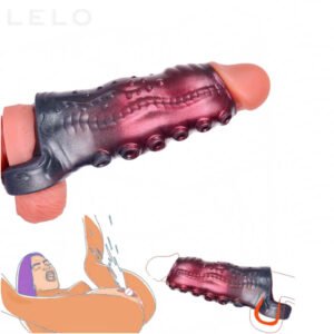 Reusable Fantasy Penis Sleeve Extender for Men with Ring (1)
