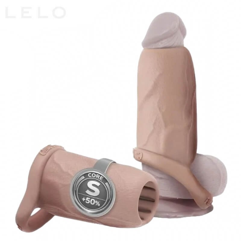 Small Silicone Realistic Penis Sleeve for Couples (1)