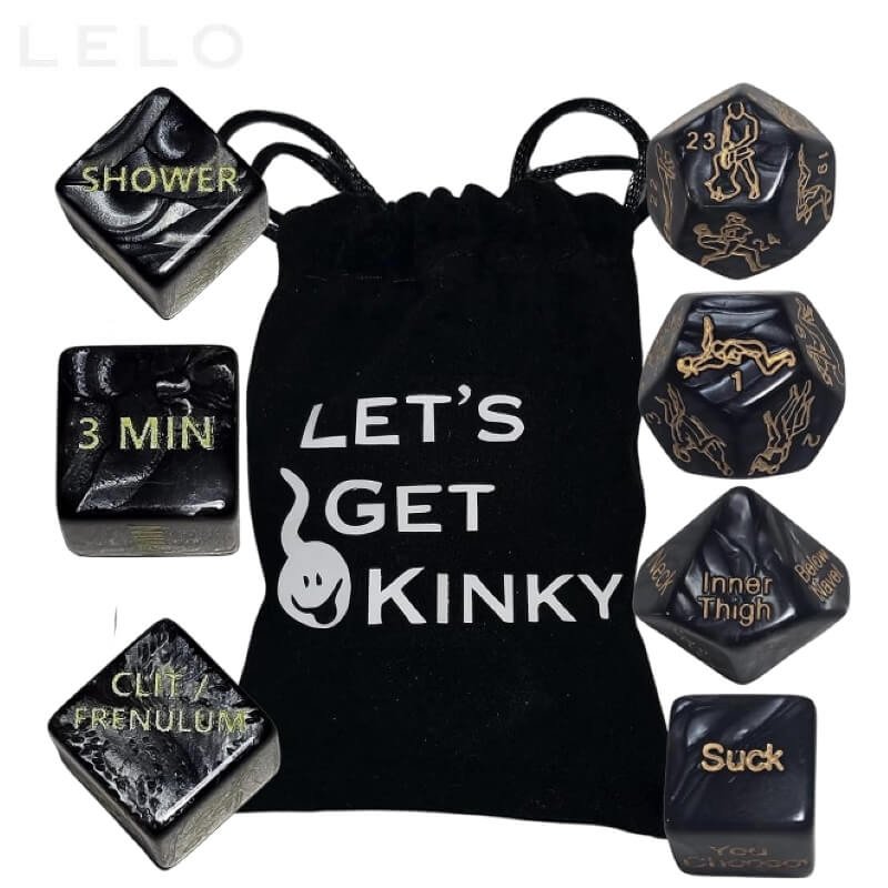 Spicy Couples Sex Dice Game Set