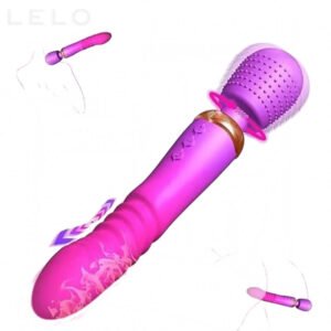 Thrusting G Spot Vibrator Wand for Women