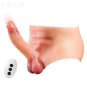 Thrusting Vibrating Strap On Dildo for Couples (1)