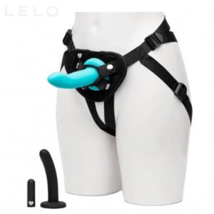Vibrating Strap On Dildo and Harness for Couples (1)