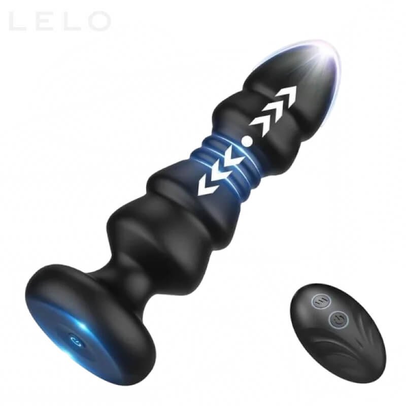 Vibrating Thrusting Anal Plugs Sex Toy for Women (1)