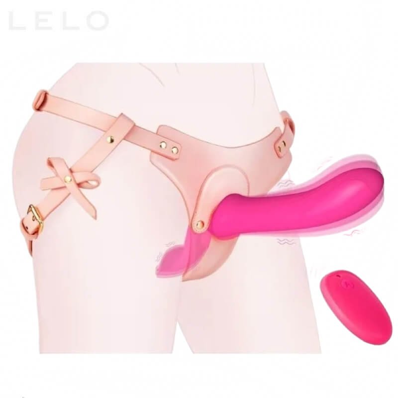 Wearable Harness Strap On Dildo with Vibration (1)